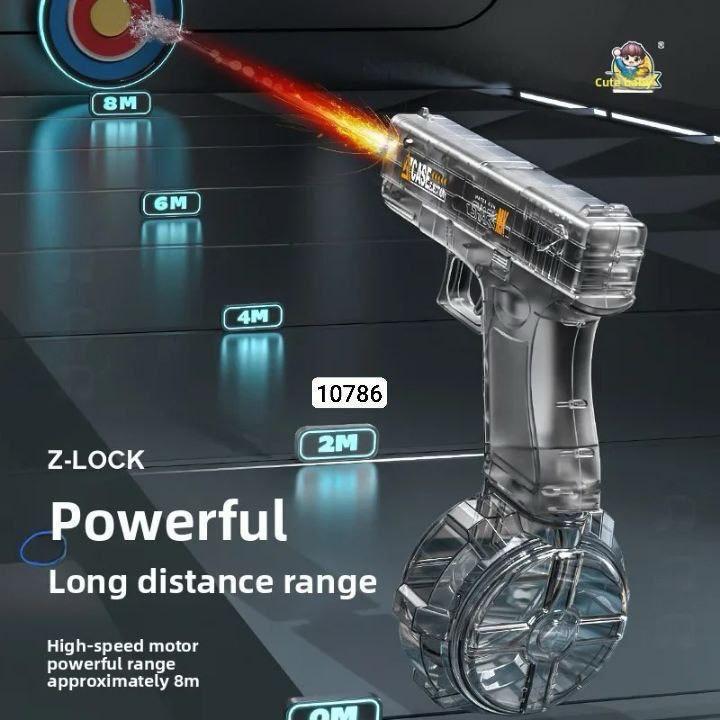 "	مسندس مياة بخزنة مضئ يعمل بالشحن" - الصورة 5