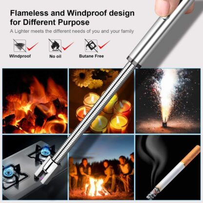 ⁦• عرض قطعتين ولاعة كهربائية USB⁩ - الصورة ⁦3⁩