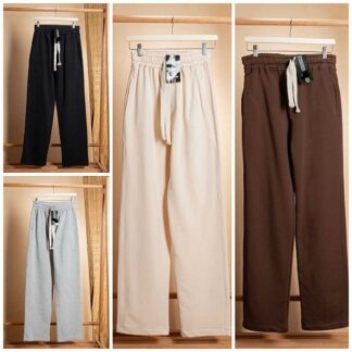 بنطلون وايد ليج رجالى قطن - Mens Wide leg pants