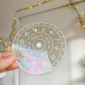 • عرض 3 قطع استيكر اضاءات الشمس Sun Catcher