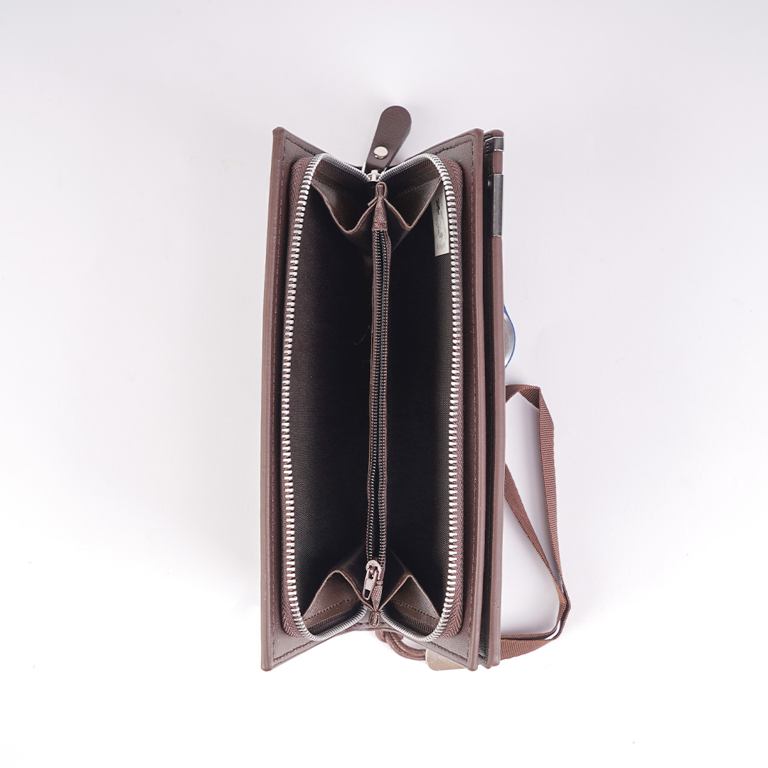 محفظة رجالي و كراتة جلد - الصورة 4