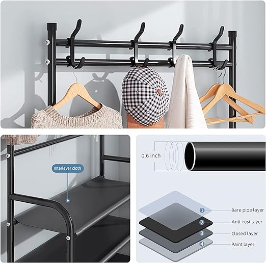 استاند شماعة و جزامة 3 في 1 - الصورة 4