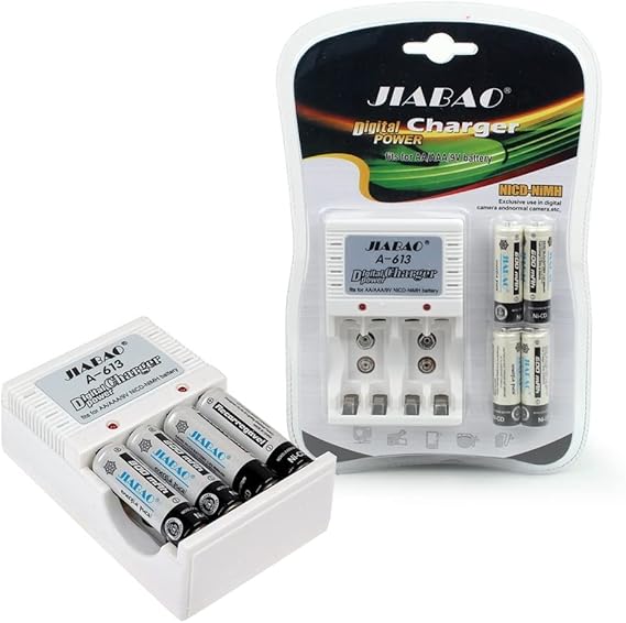 "	شاحن بطاريات + مجموعة بطاريات" - الصورة 4