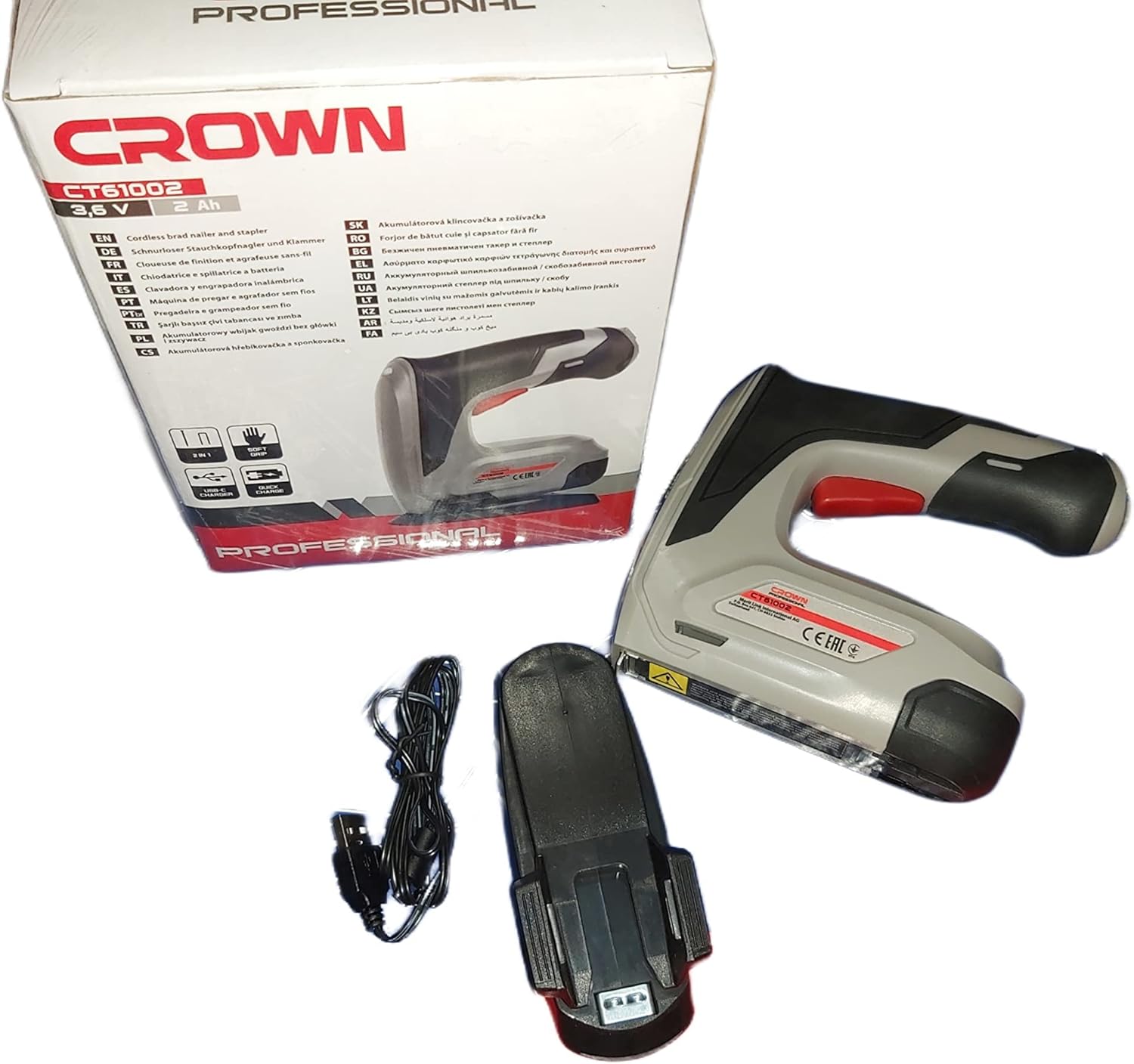 دباسة بطارية 3 فى 1 Crown